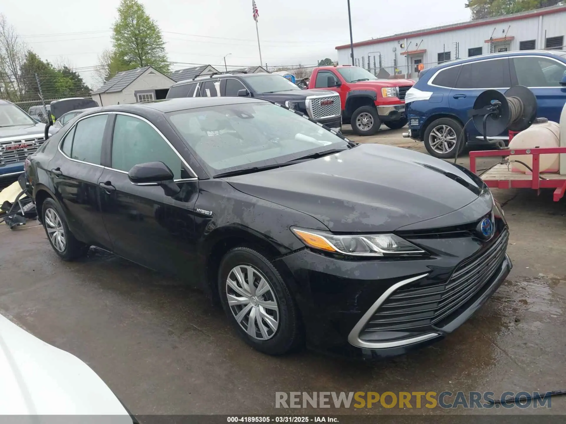 14 fotografías del automóvil dañado 4T1H31AK2MU558250 TOYOTA CAMRY 2021