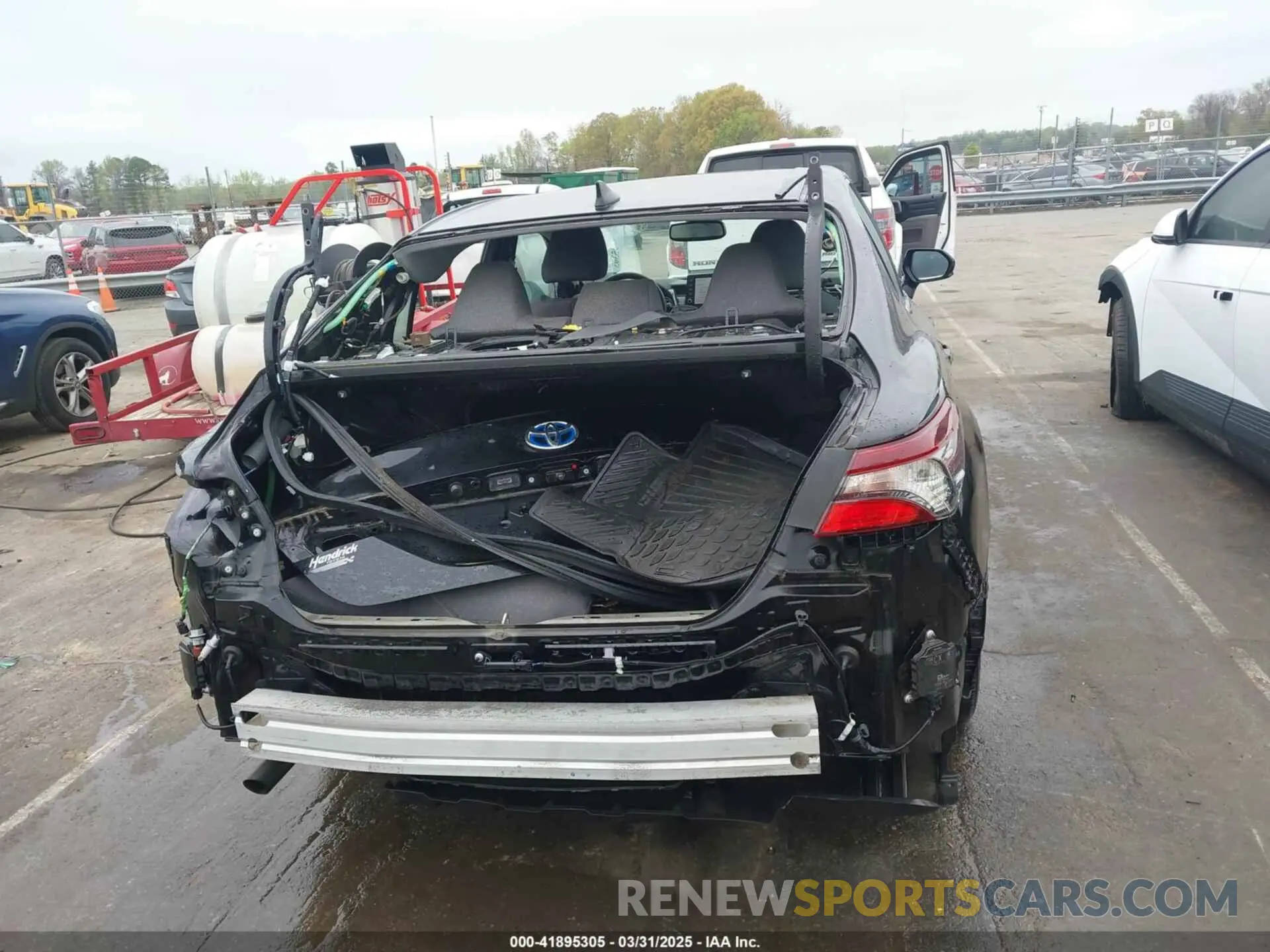 17 fotografías del automóvil dañado 4T1H31AK2MU558250 TOYOTA CAMRY 2021