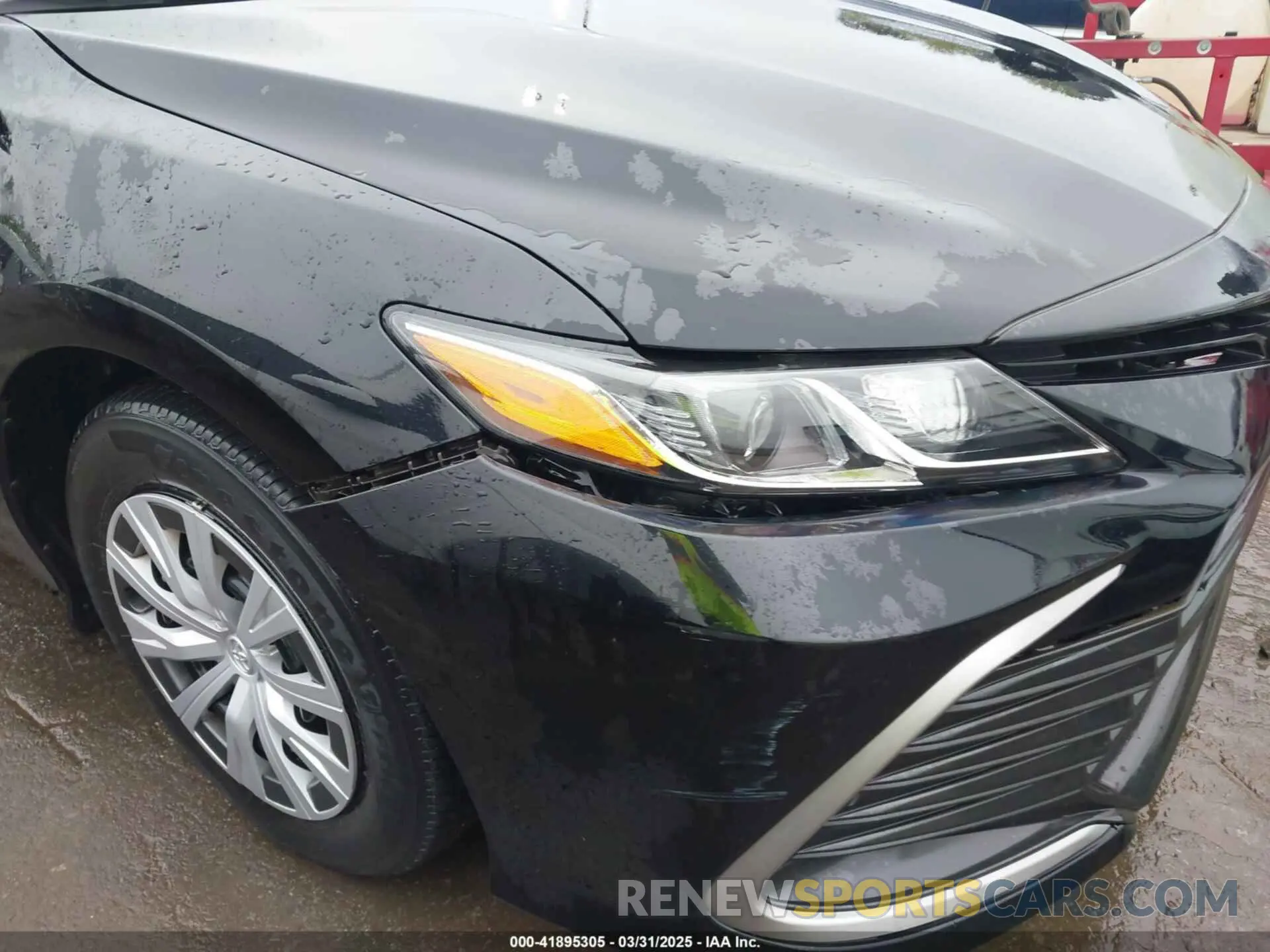 20 fotografías del automóvil dañado 4T1H31AK2MU558250 TOYOTA CAMRY 2021