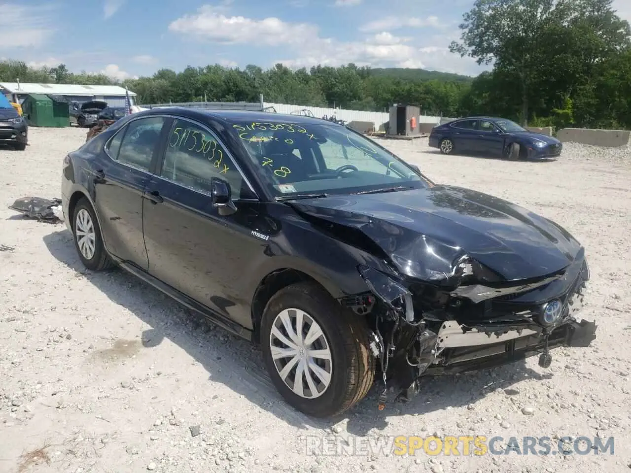 1 fotografías del automóvil dañado 4T1H31AK5MU566181 TOYOTA CAMRY 2021