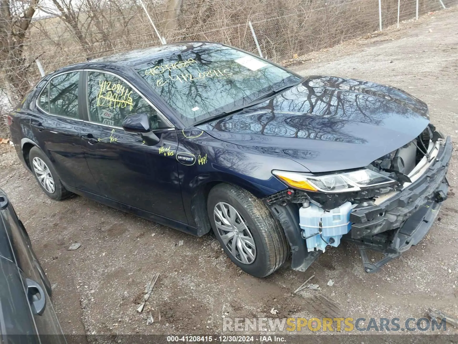 1 fotografías del automóvil dañado 4T1H31AKXMU556620 TOYOTA CAMRY 2021