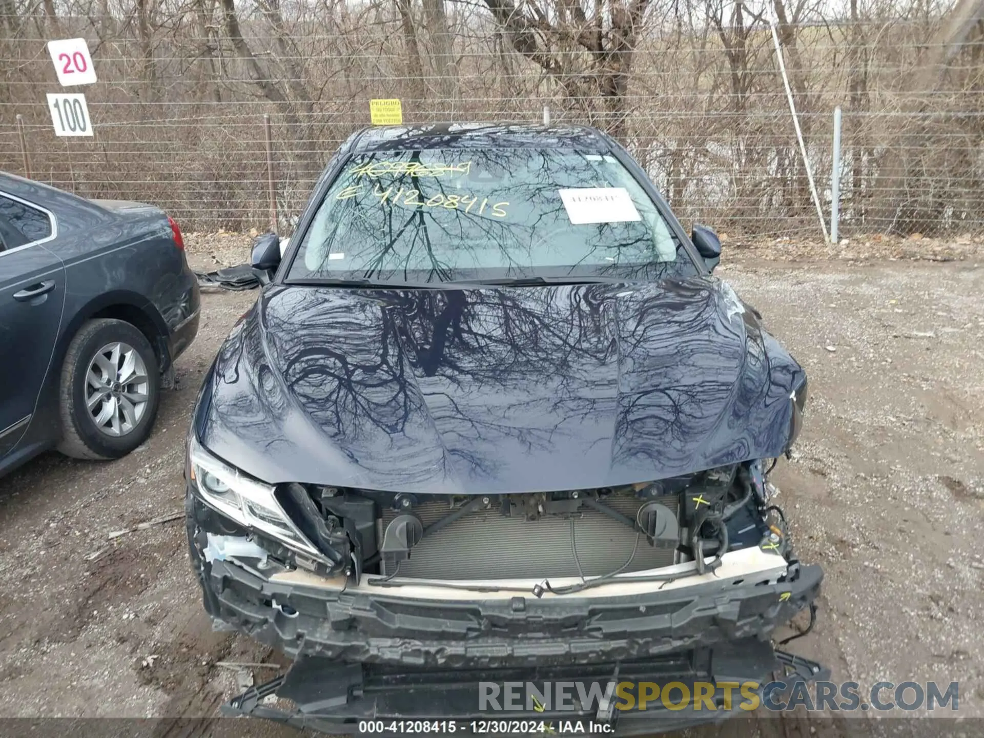 12 fotografías del automóvil dañado 4T1H31AKXMU556620 TOYOTA CAMRY 2021