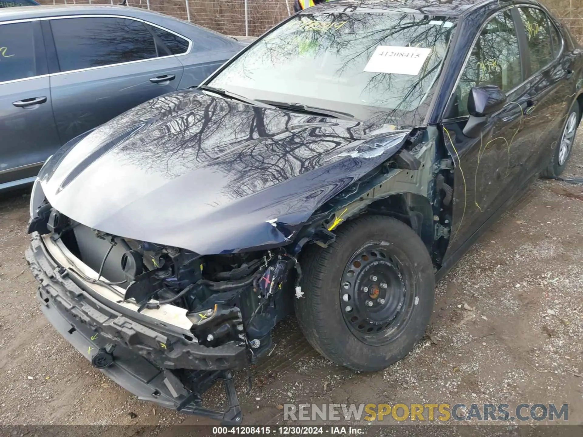6 fotografías del automóvil dañado 4T1H31AKXMU556620 TOYOTA CAMRY 2021