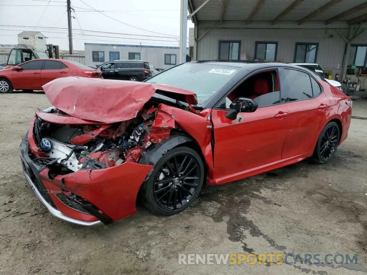 1 fotografías del automóvil dañado 4T1K31AK0MU020698 TOYOTA CAMRY 2021
