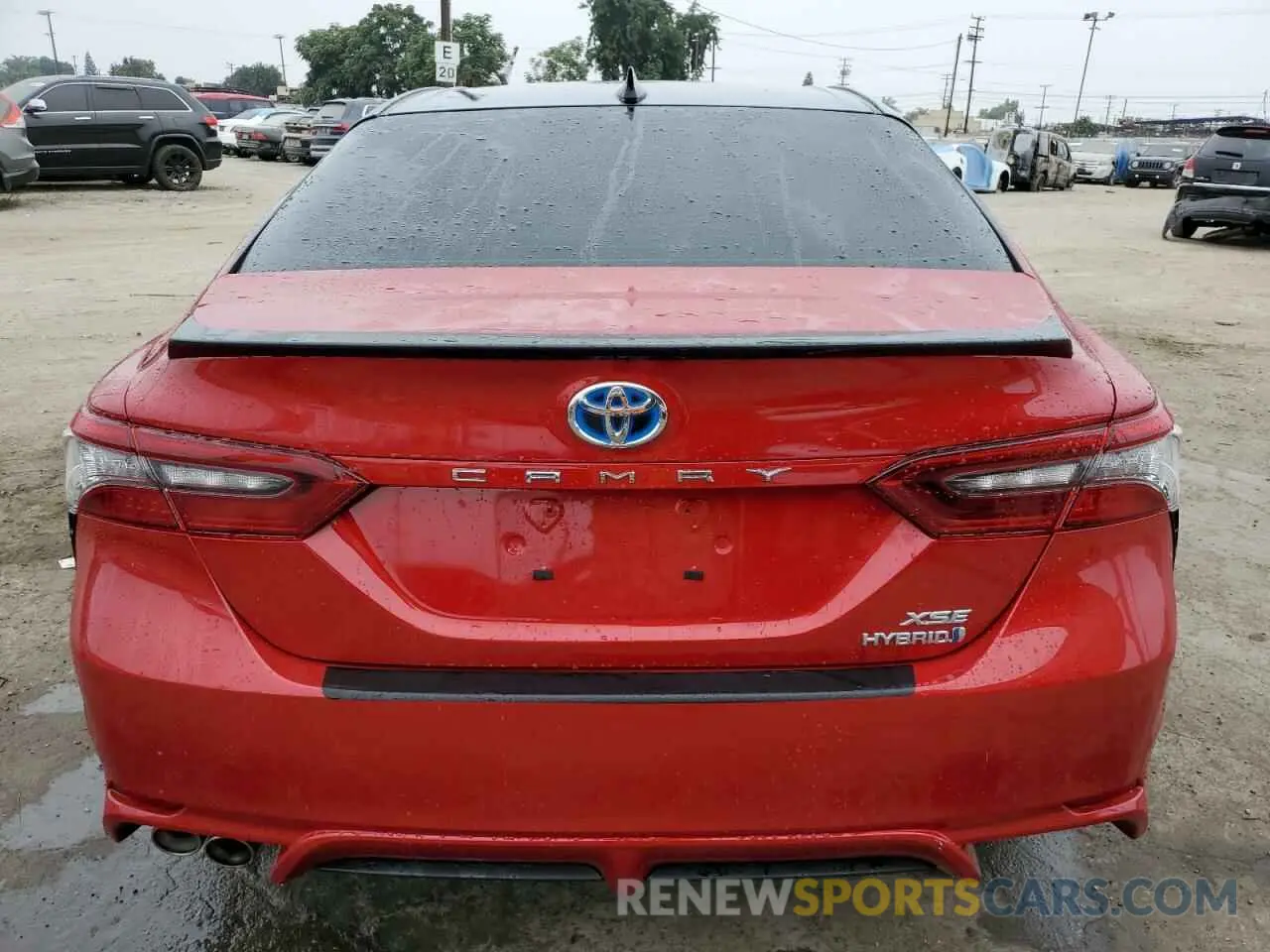 6 fotografías del automóvil dañado 4T1K31AK0MU020698 TOYOTA CAMRY 2021