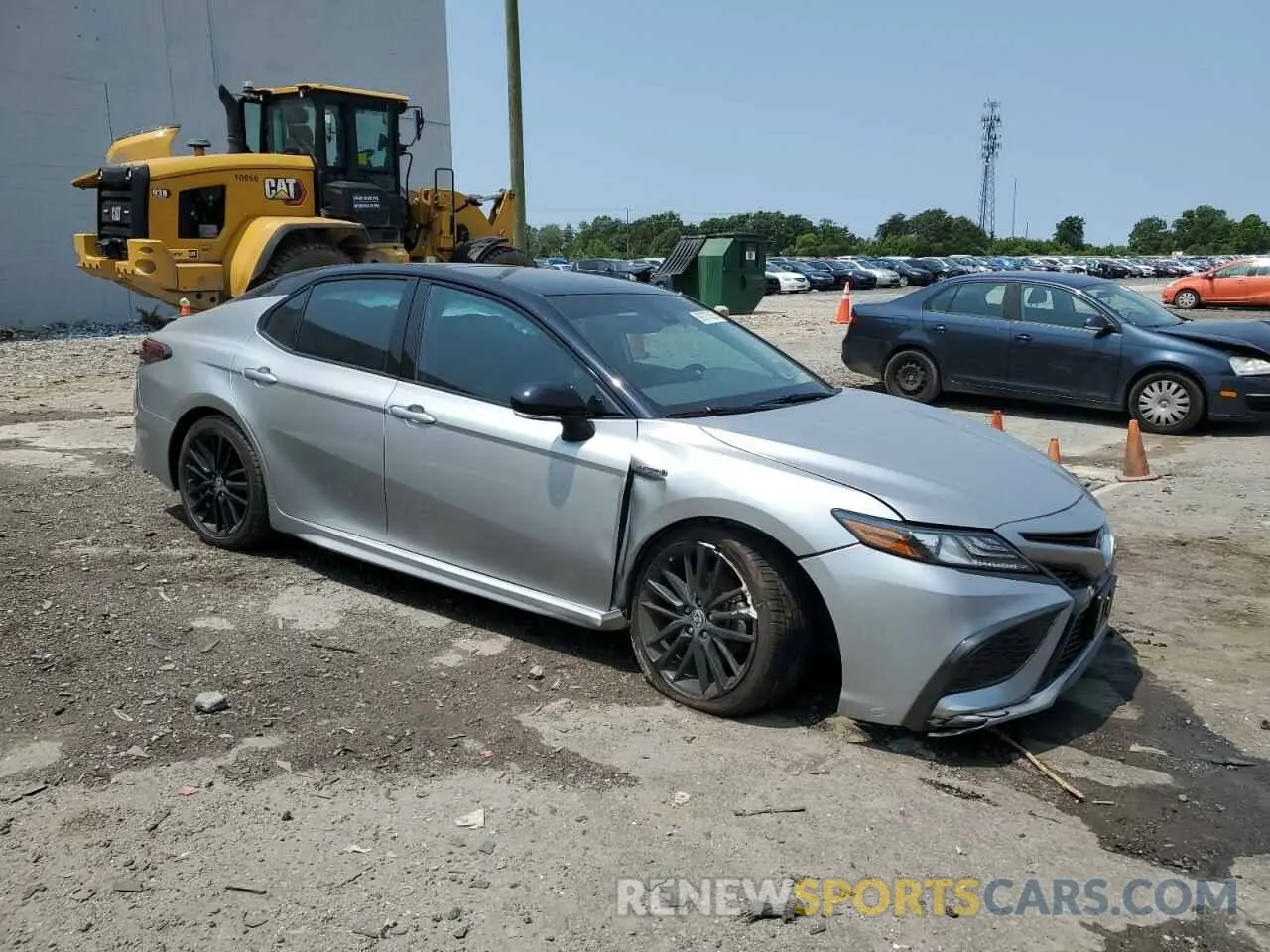 4 fotografías del automóvil dañado 4T1K31AK0MU021978 TOYOTA CAMRY 2021