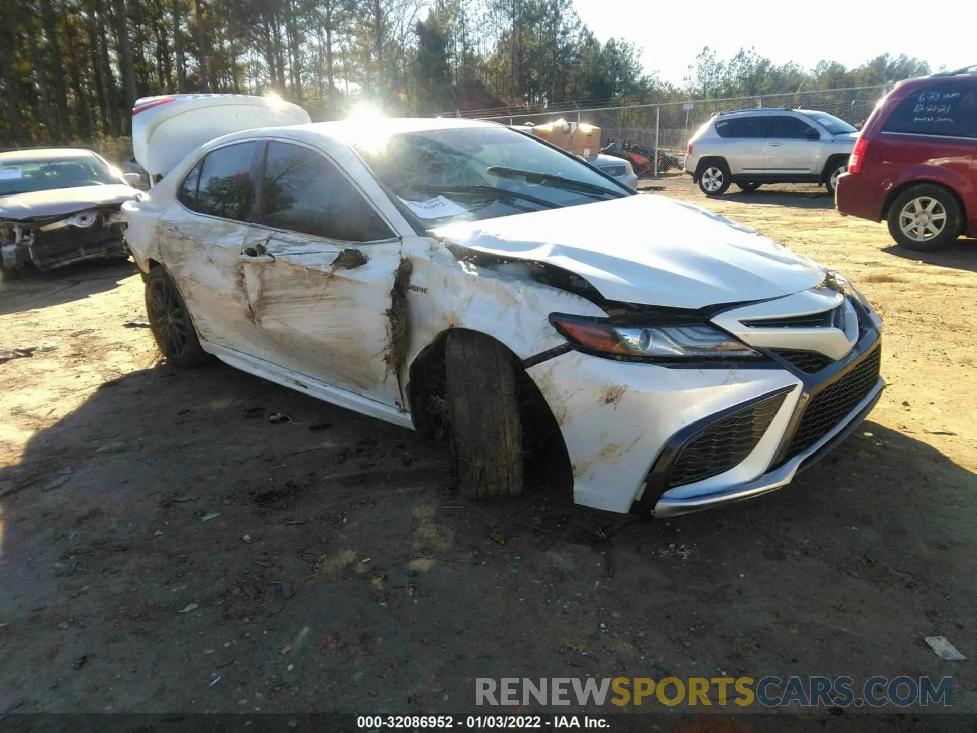 1 fotografías del automóvil dañado 4T1K31AK2MU549733 TOYOTA CAMRY 2021