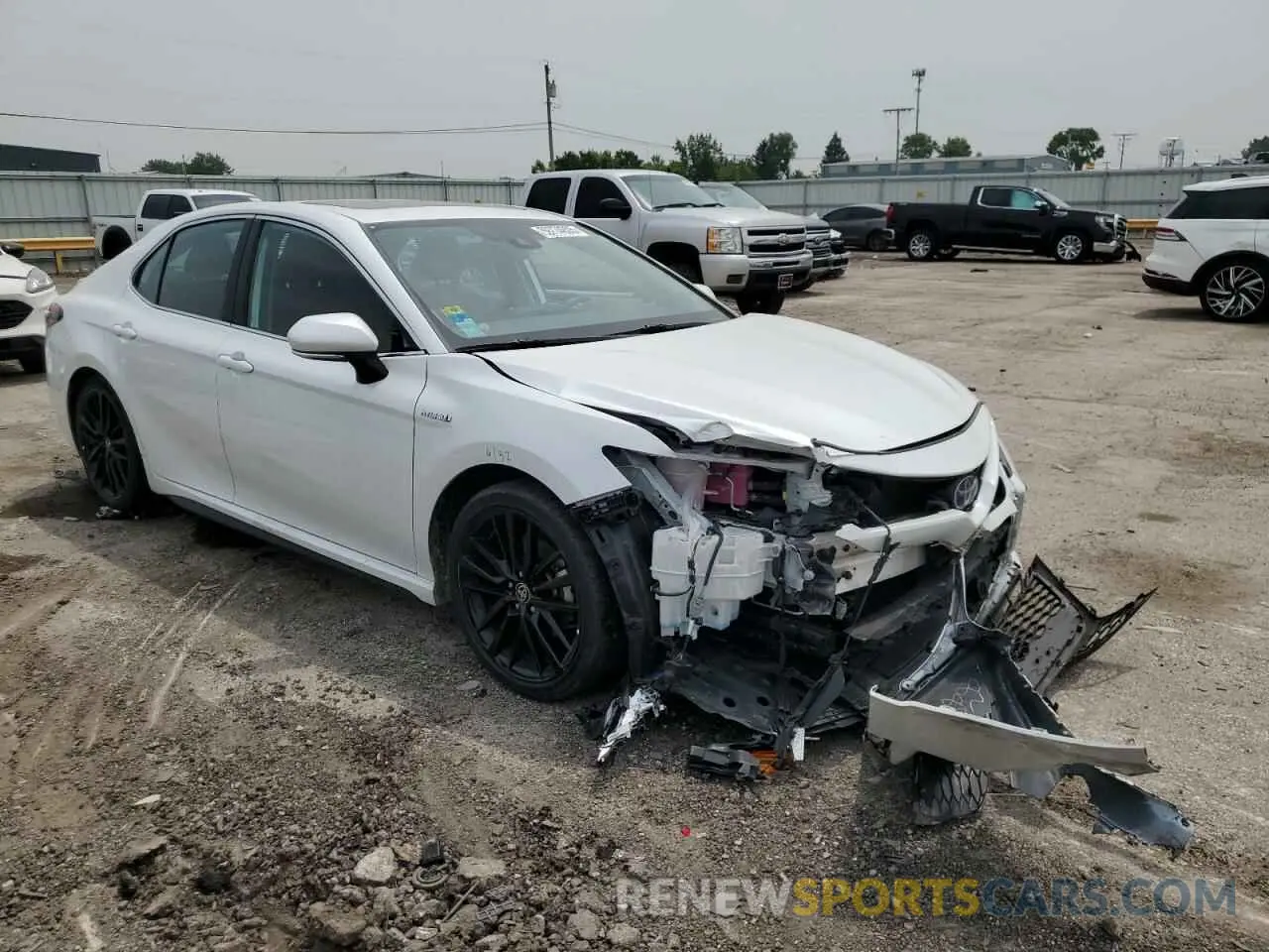 4 fotografías del automóvil dañado 4T1K31AK3MU563625 TOYOTA CAMRY 2021