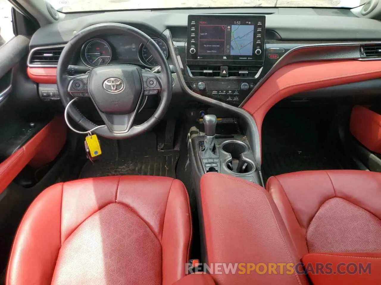 8 fotografías del automóvil dañado 4T1K31AK3MU563625 TOYOTA CAMRY 2021