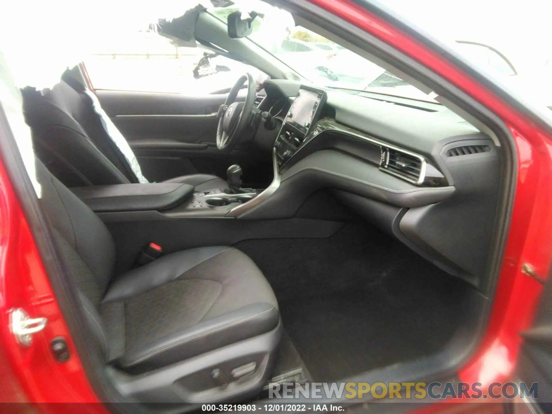 5 fotografías del automóvil dañado 4T1K31AK7MU020200 TOYOTA CAMRY 2021