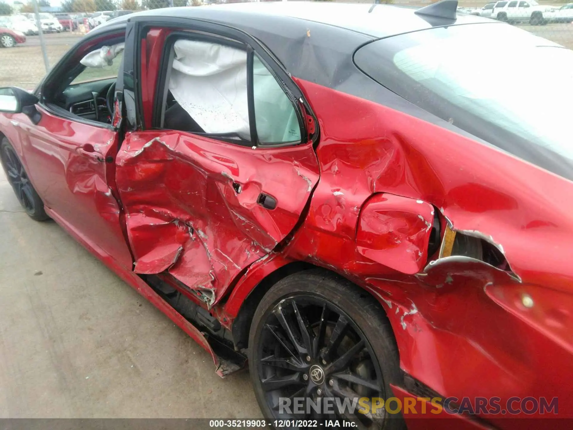 6 fotografías del automóvil dañado 4T1K31AK7MU020200 TOYOTA CAMRY 2021