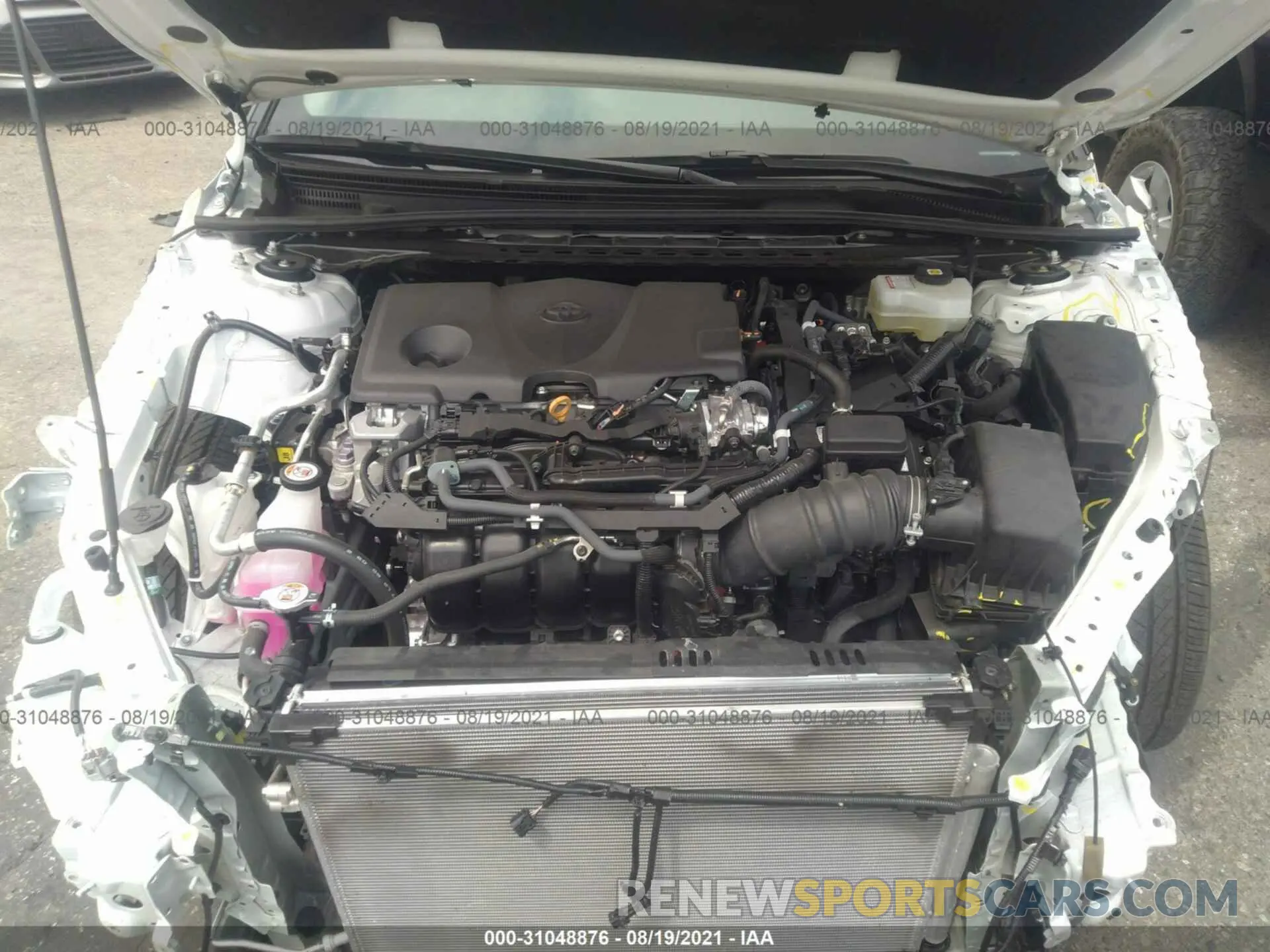 10 fotografías del automóvil dañado 4T1K31AK7MU023677 TOYOTA CAMRY 2021