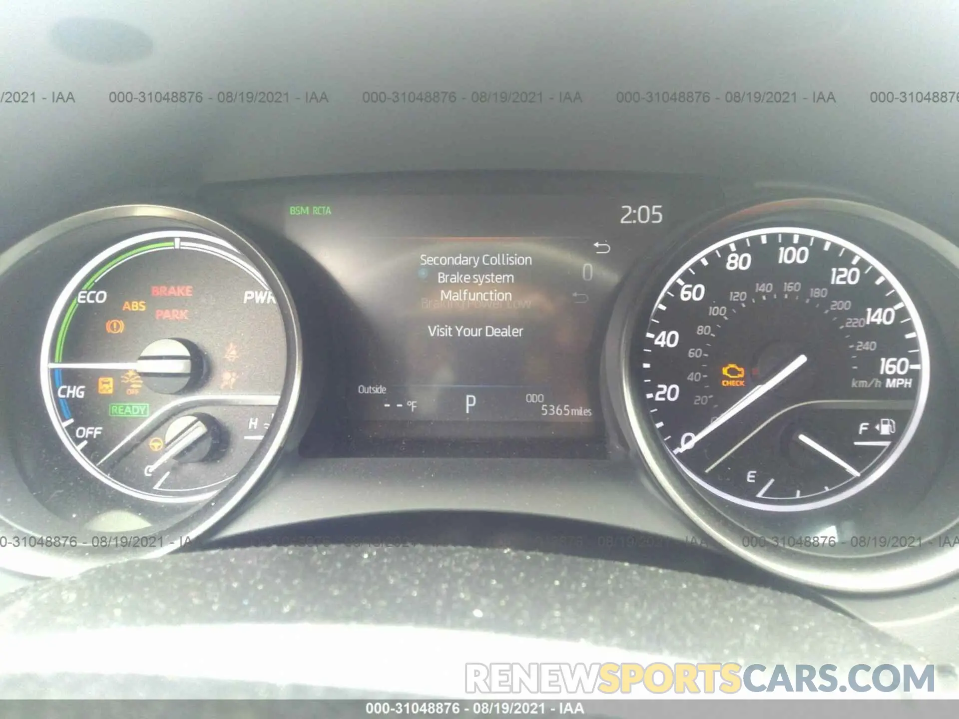 7 fotografías del automóvil dañado 4T1K31AK7MU023677 TOYOTA CAMRY 2021