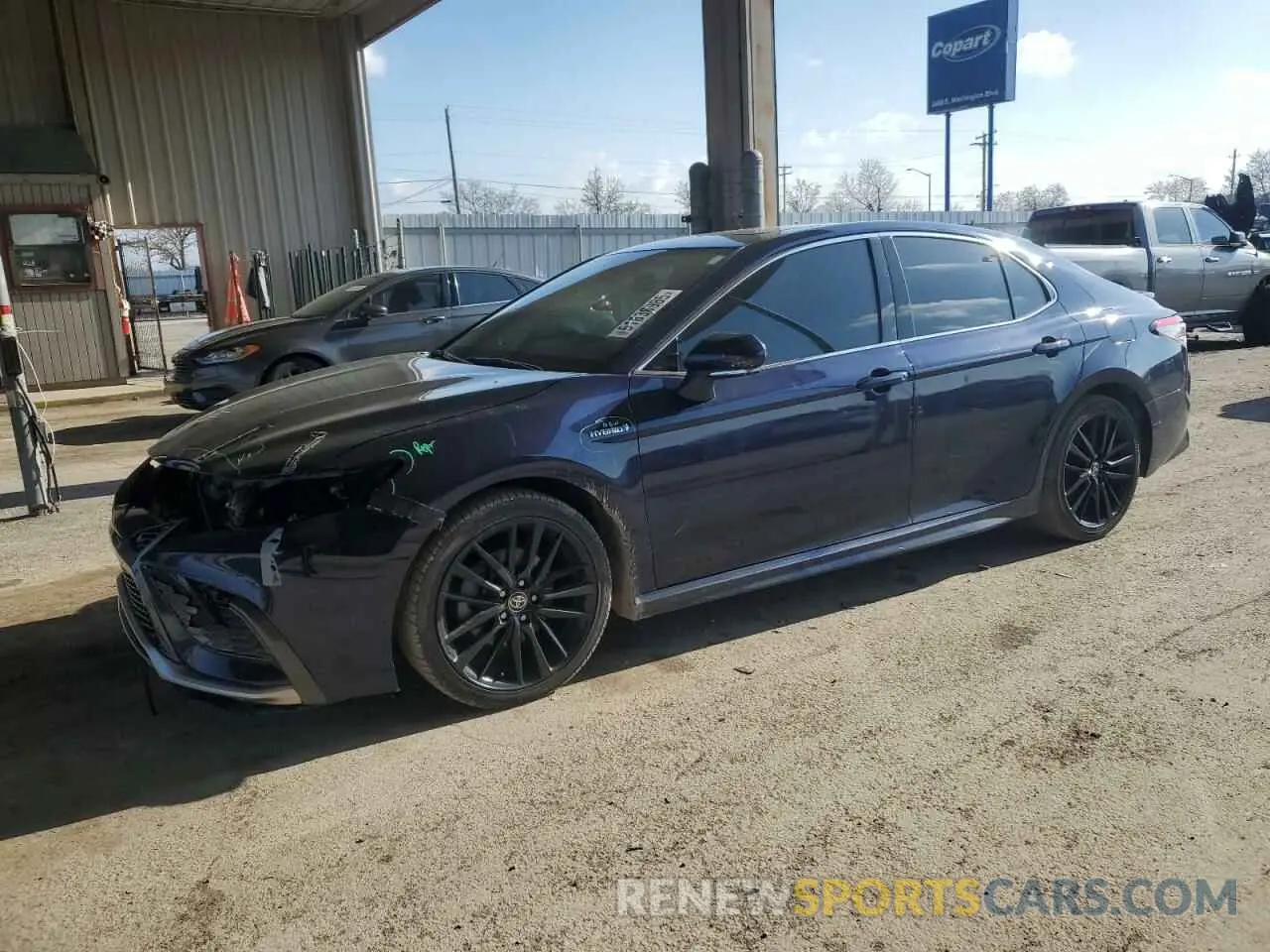 1 fotografías del automóvil dañado 4T1K31AK7MU555995 TOYOTA CAMRY 2021