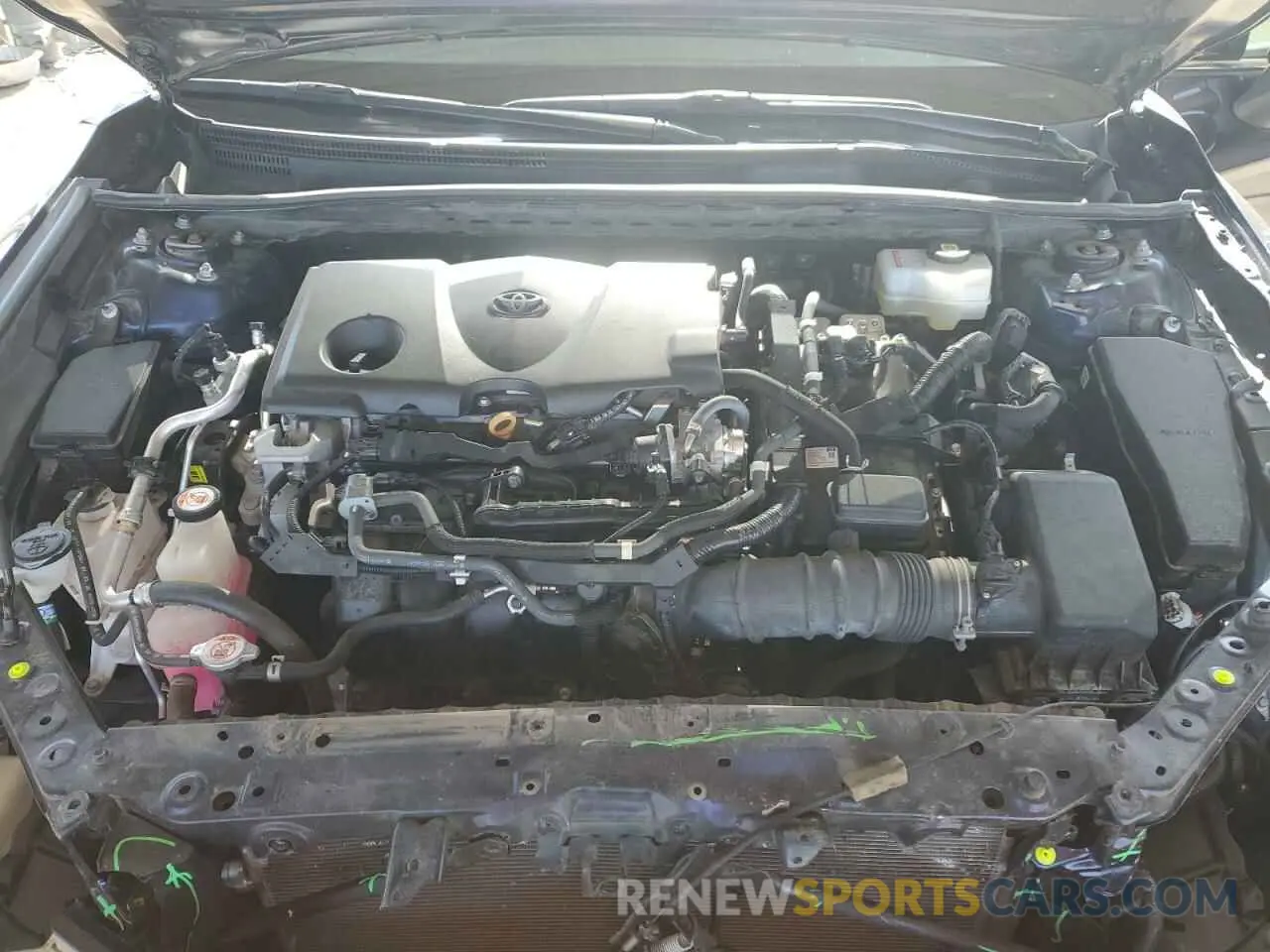 11 fotografías del automóvil dañado 4T1K31AK7MU555995 TOYOTA CAMRY 2021