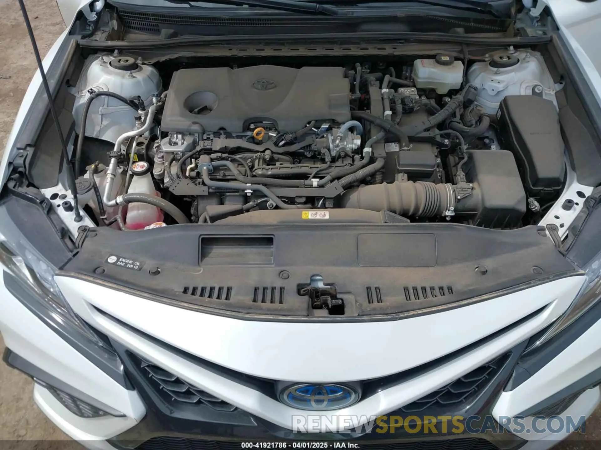 10 fotografías del automóvil dañado 4T1K31AK7MU568679 TOYOTA CAMRY 2021