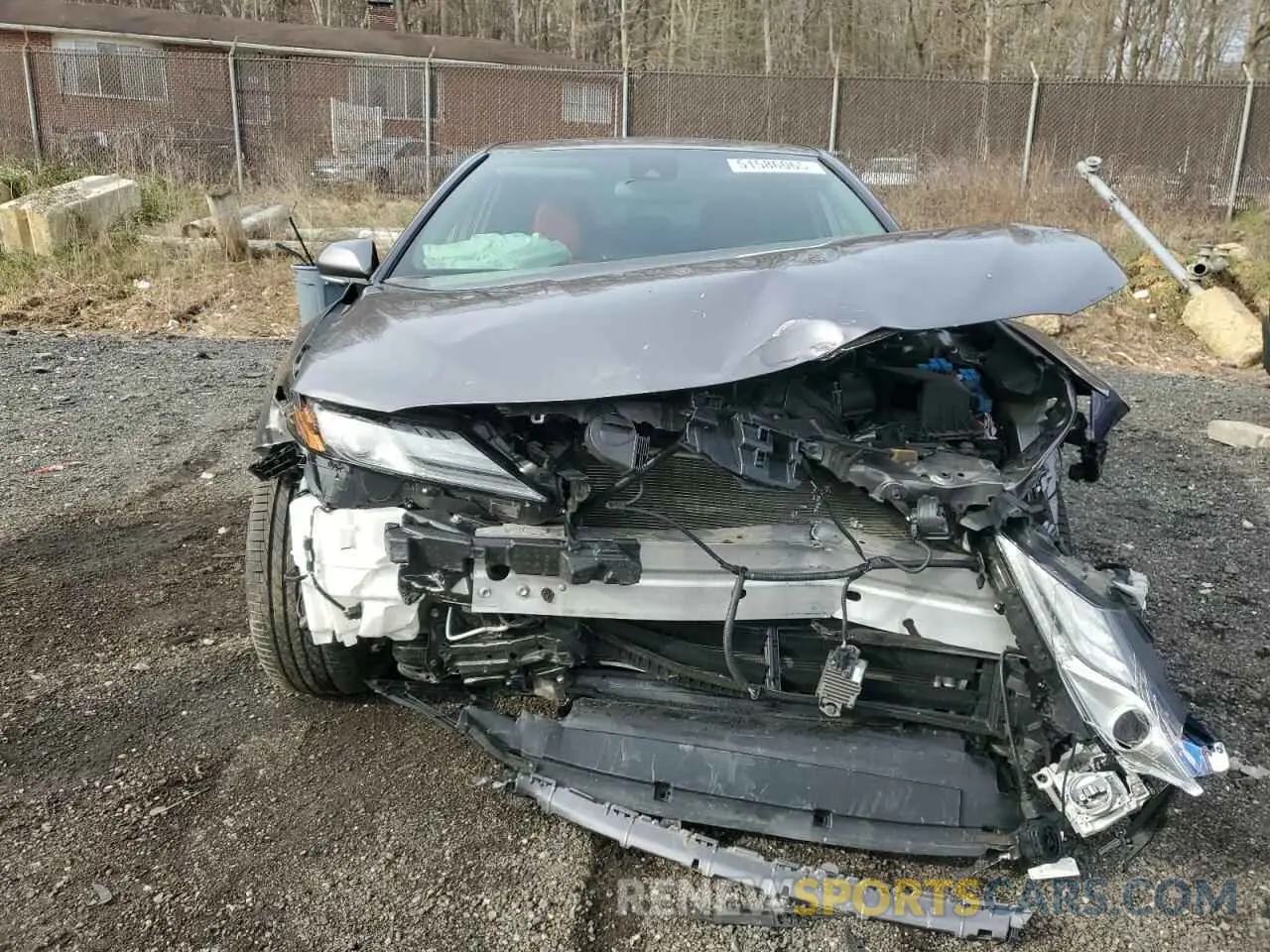 5 fotografías del automóvil dañado 4T1K31AK8MU564074 TOYOTA CAMRY 2021