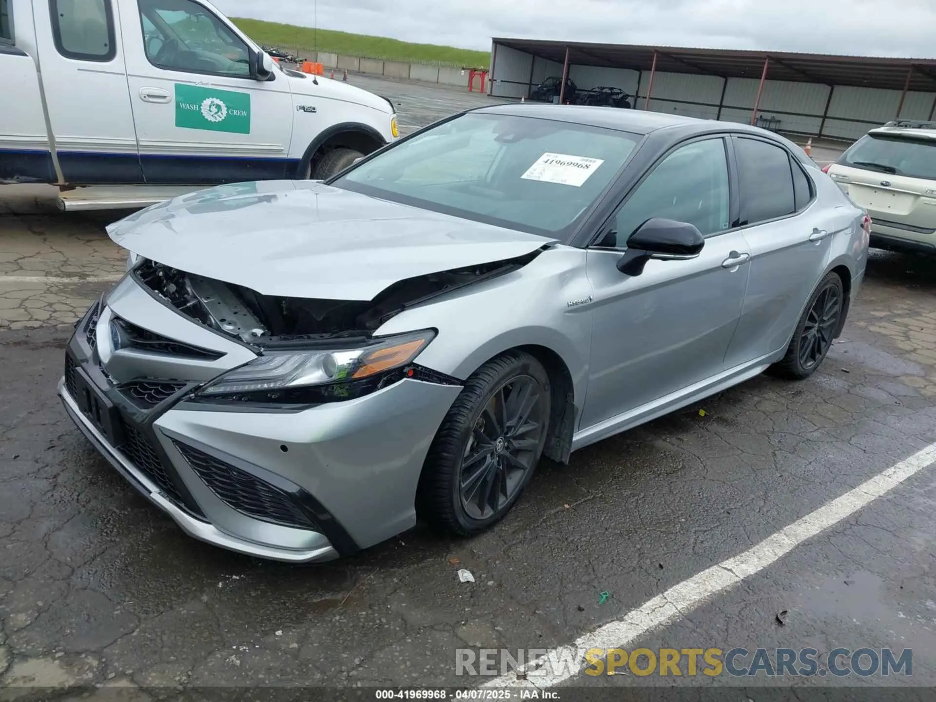 2 fotografías del automóvil dañado 4T1K31AK9MU020943 TOYOTA CAMRY 2021