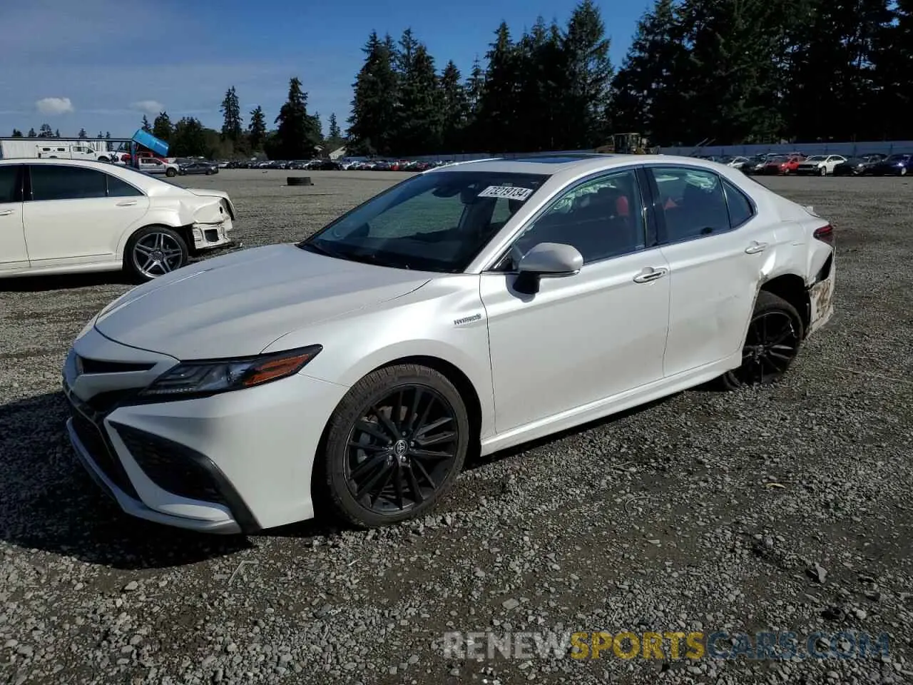 1 fotografías del automóvil dañado 4T1K31AK9MU549051 TOYOTA CAMRY 2021