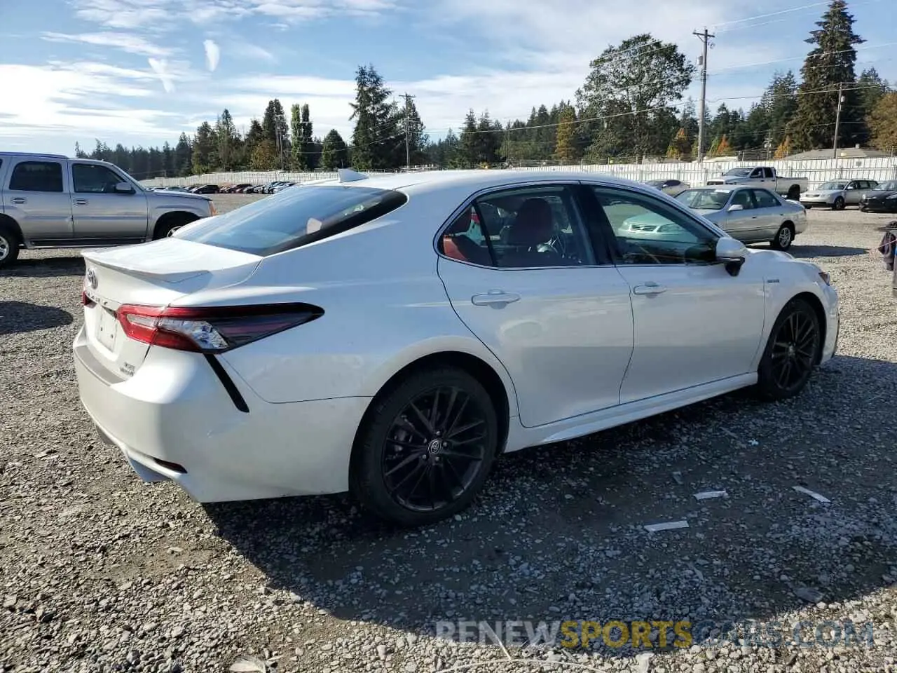 3 fotografías del automóvil dañado 4T1K31AK9MU549051 TOYOTA CAMRY 2021