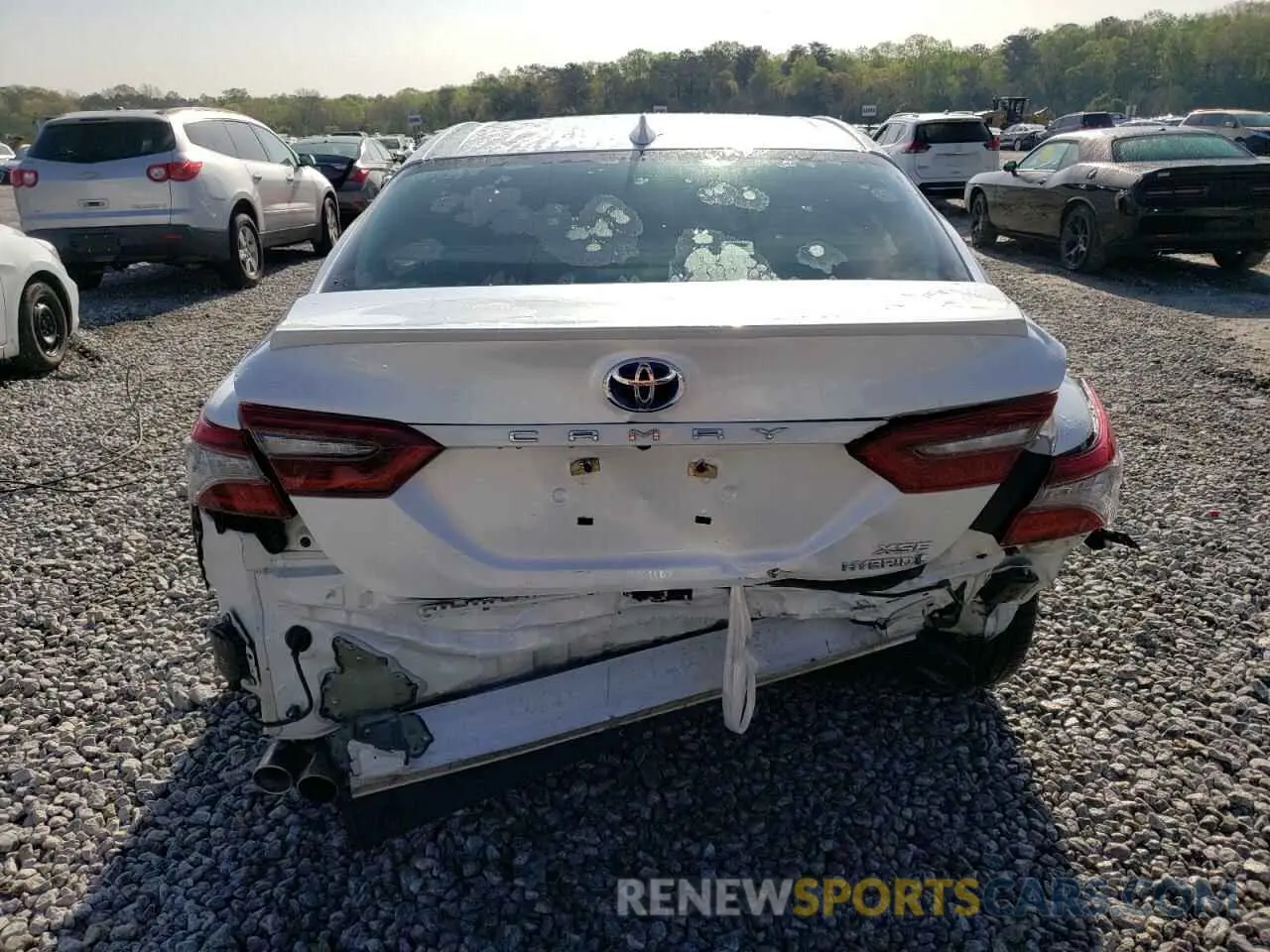 6 fotografías del automóvil dañado 4T1K31AK9MU549695 TOYOTA CAMRY 2021
