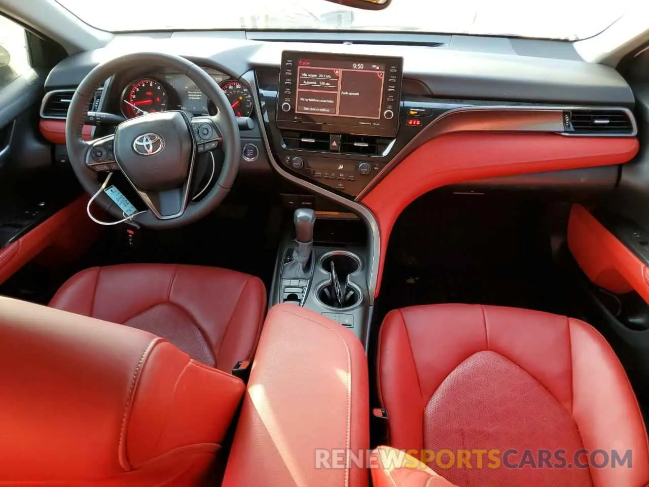 8 fotografías del automóvil dañado 4T1K61AK0MU451677 TOYOTA CAMRY 2021