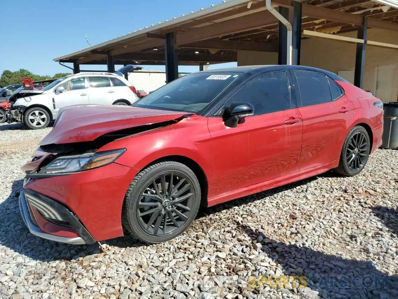 1 fotografías del automóvil dañado 4T1K61AK0MU472187 TOYOTA CAMRY 2021