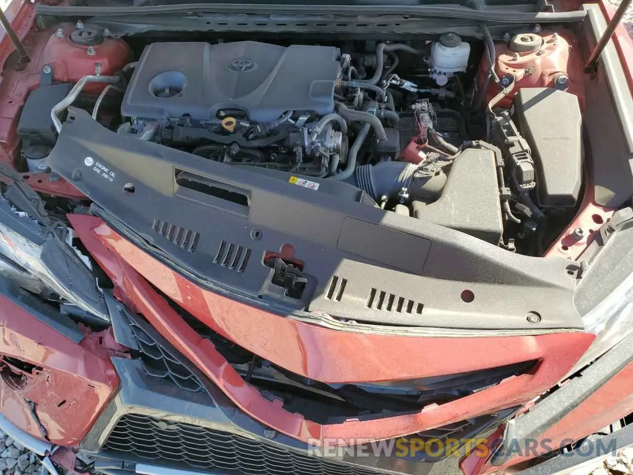 11 fotografías del automóvil dañado 4T1K61AK0MU472187 TOYOTA CAMRY 2021