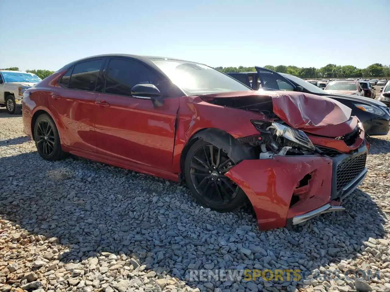 4 fotografías del automóvil dañado 4T1K61AK0MU472187 TOYOTA CAMRY 2021