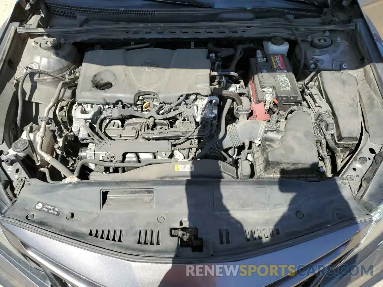 11 fotografías del automóvil dañado 4T1K61AK0MU610259 TOYOTA CAMRY 2021