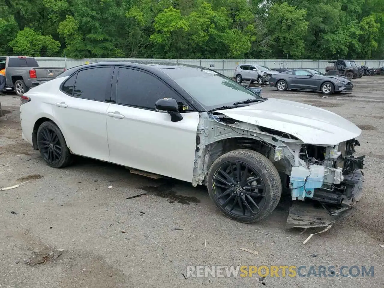 4 fotografías del automóvil dañado 4T1K61AK1MU406148 TOYOTA CAMRY 2021