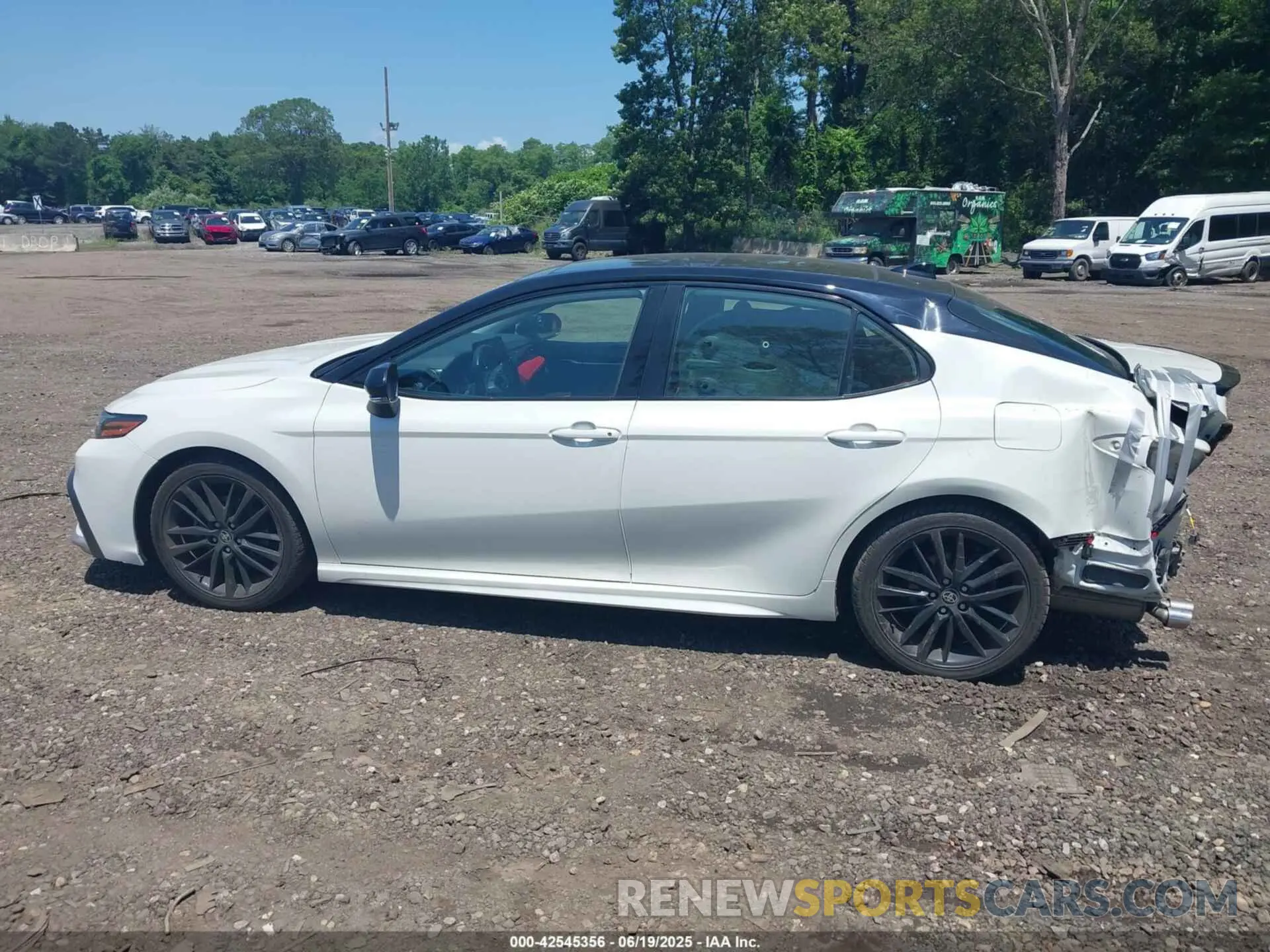 14 fotografías del automóvil dañado 4T1K61AK1MU431051 TOYOTA CAMRY 2021