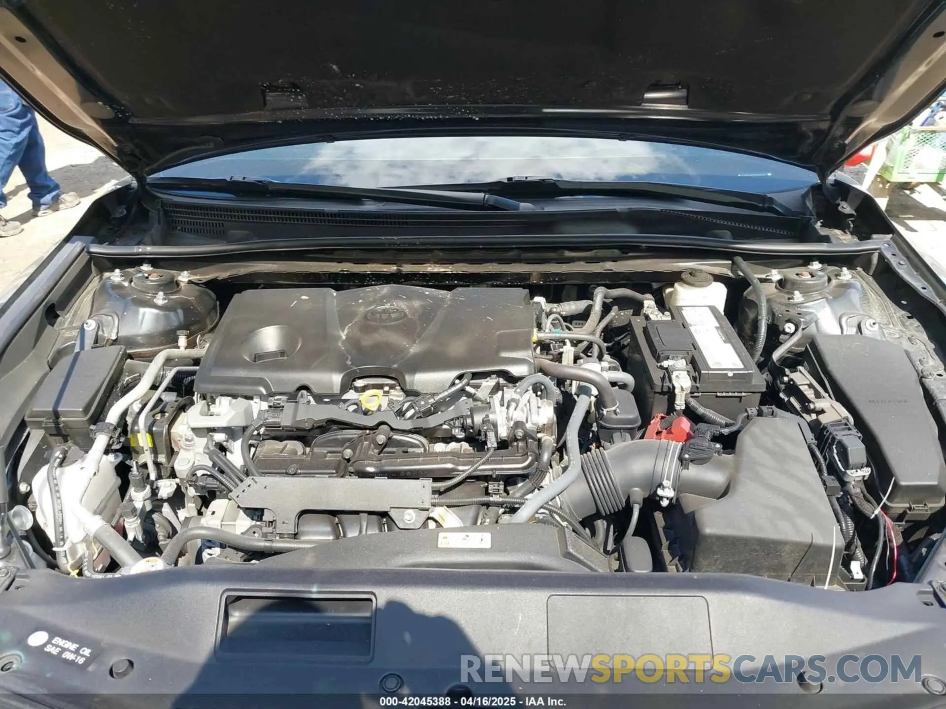 10 fotografías del automóvil dañado 4T1K61AK1MU460047 TOYOTA CAMRY 2021