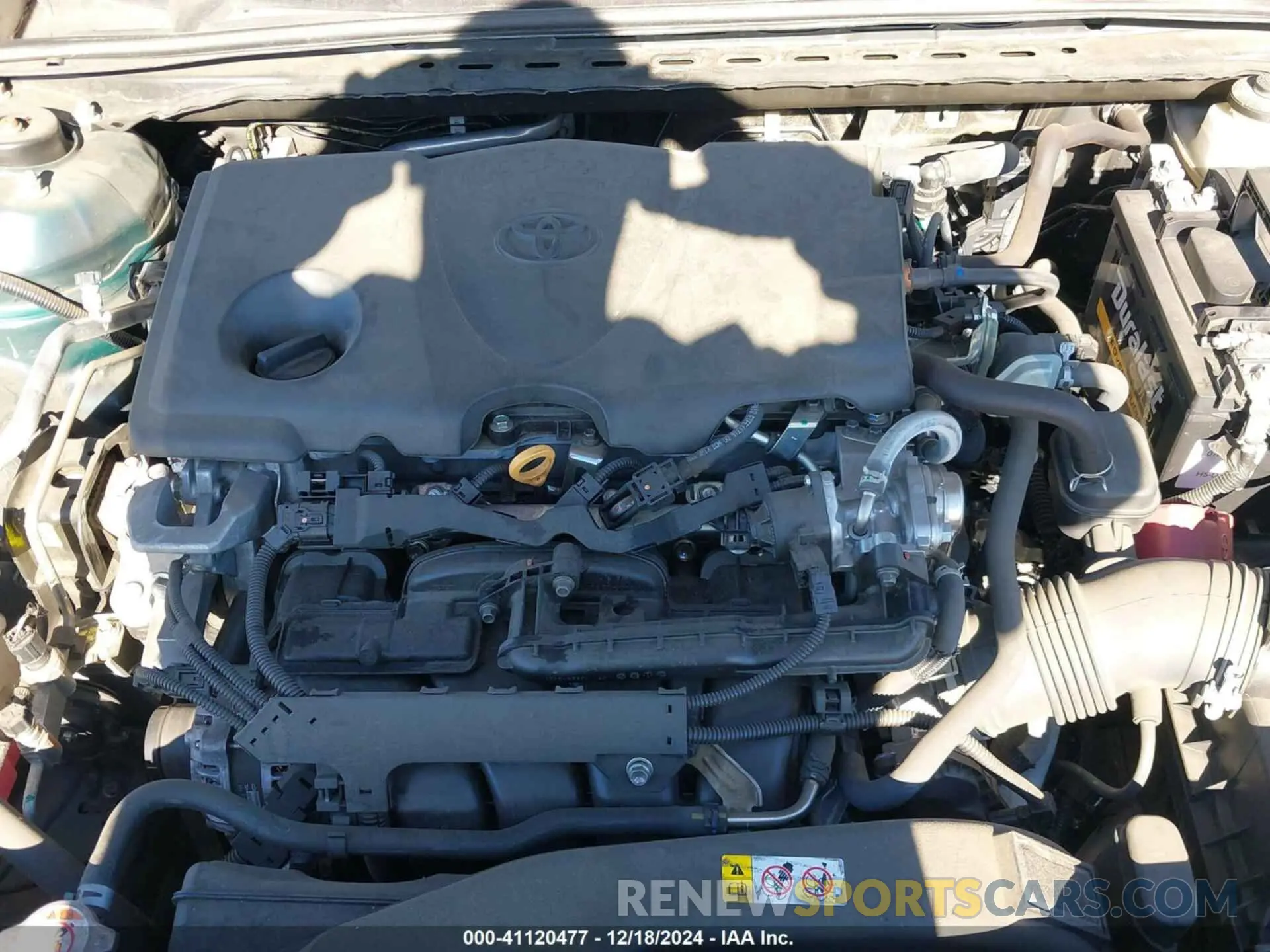 10 fotografías del automóvil dañado 4T1K61AK1MU573271 TOYOTA CAMRY 2021