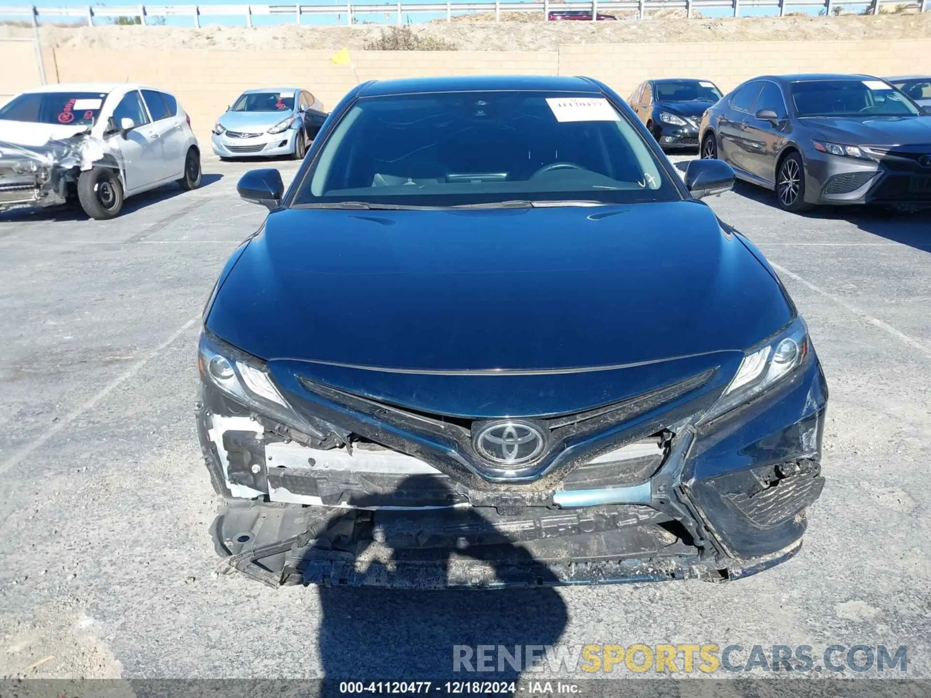 11 fotografías del automóvil dañado 4T1K61AK1MU573271 TOYOTA CAMRY 2021