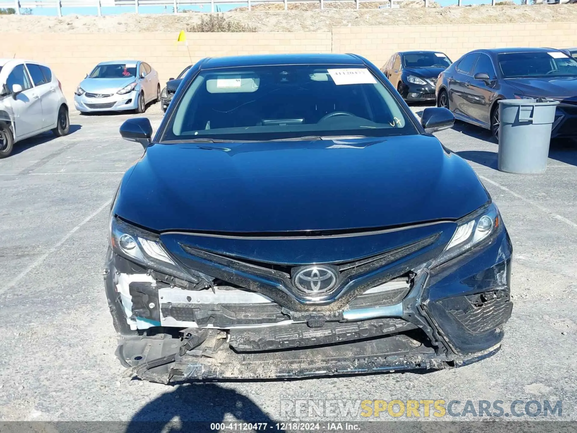 6 fotografías del automóvil dañado 4T1K61AK1MU573271 TOYOTA CAMRY 2021