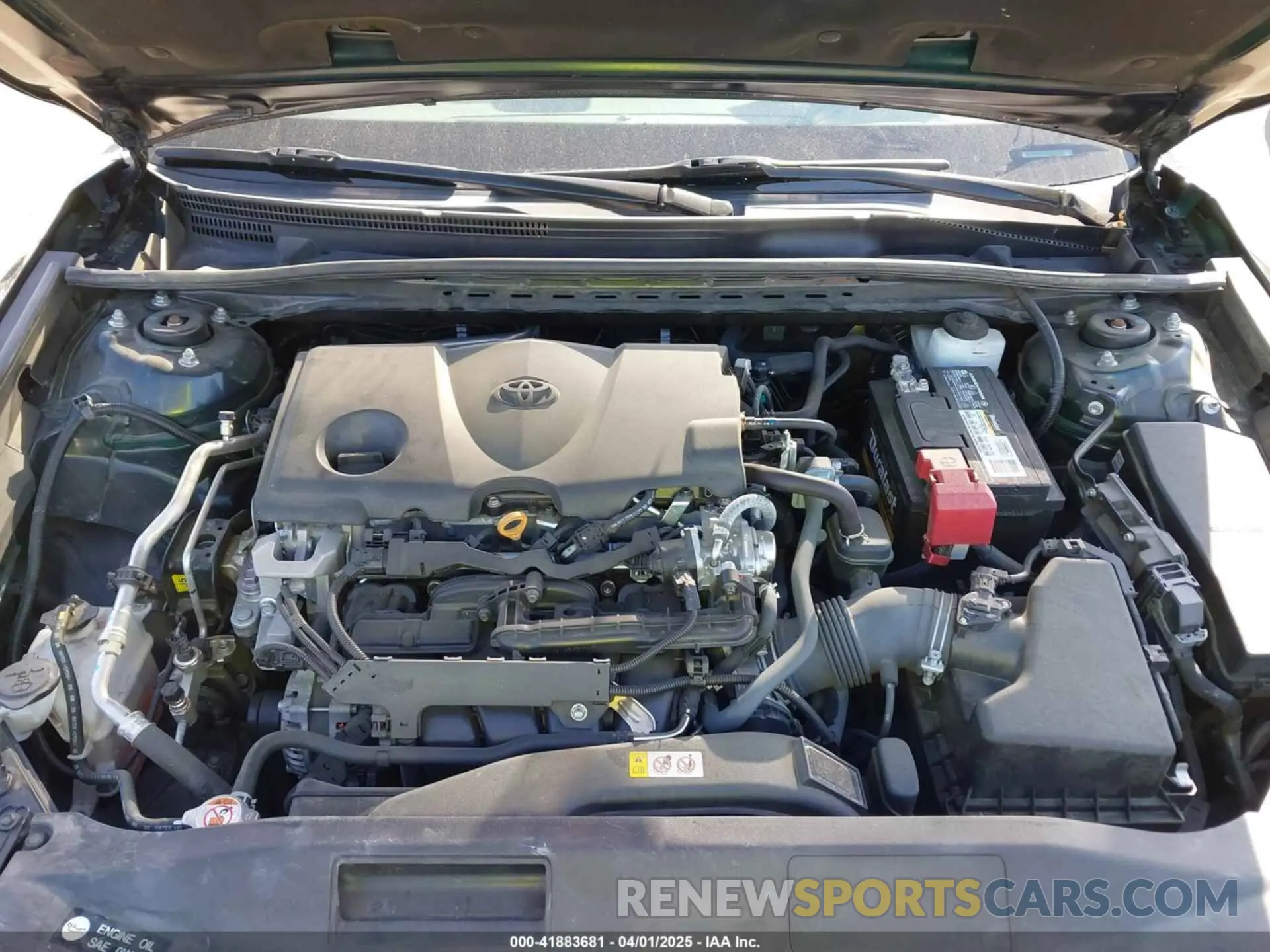 10 fotografías del automóvil dañado 4T1K61AK2MU442043 TOYOTA CAMRY 2021