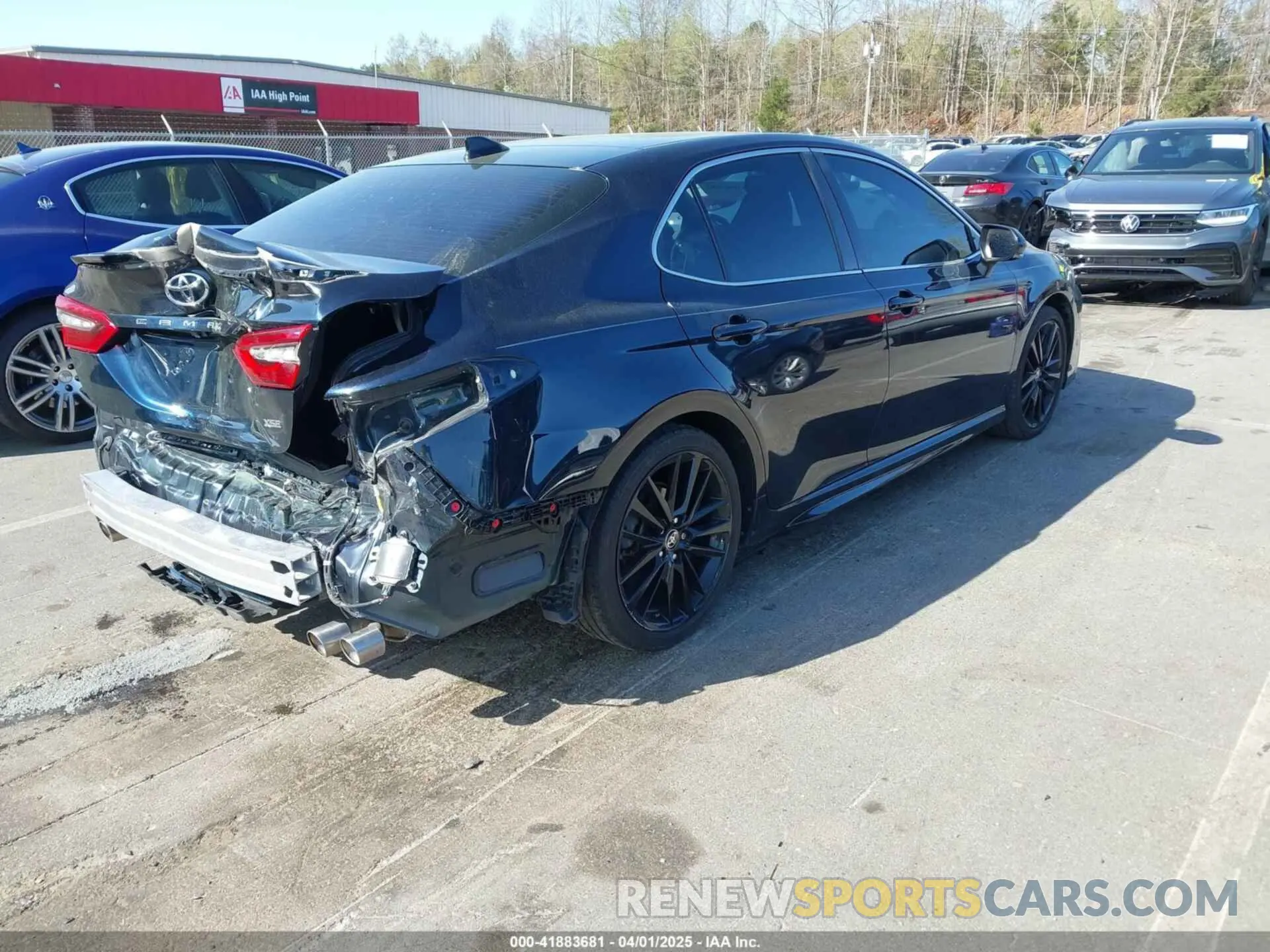 4 fotografías del automóvil dañado 4T1K61AK2MU442043 TOYOTA CAMRY 2021