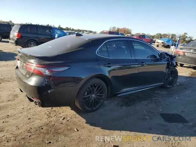 3 fotografías del automóvil dañado 4T1K61AK2MU447243 TOYOTA CAMRY 2021