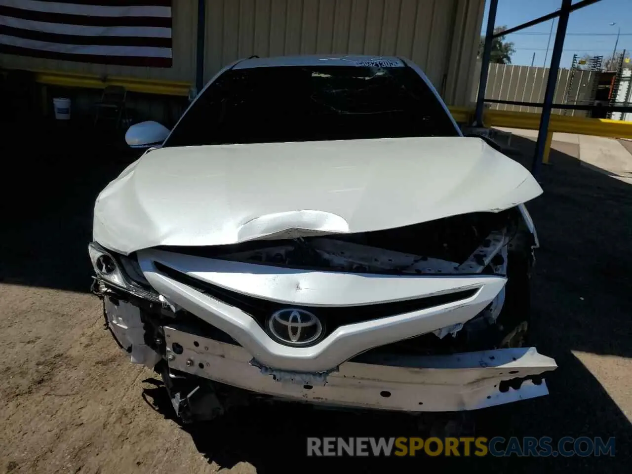 5 fotografías del automóvil dañado 4T1K61AK2MU473647 TOYOTA CAMRY 2021