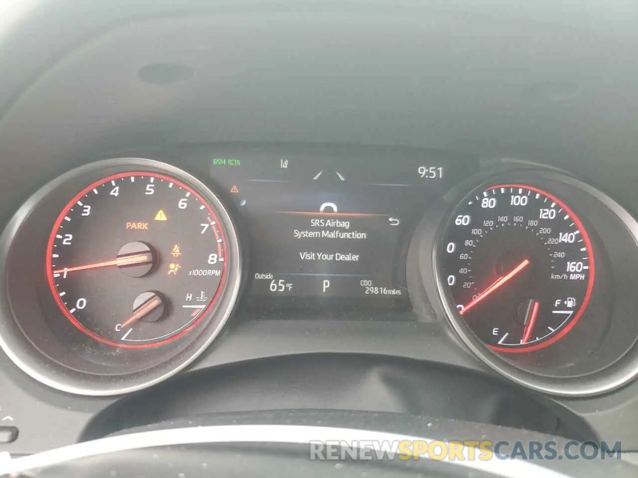 9 fotografías del automóvil dañado 4T1K61AK2MU585512 TOYOTA CAMRY 2021