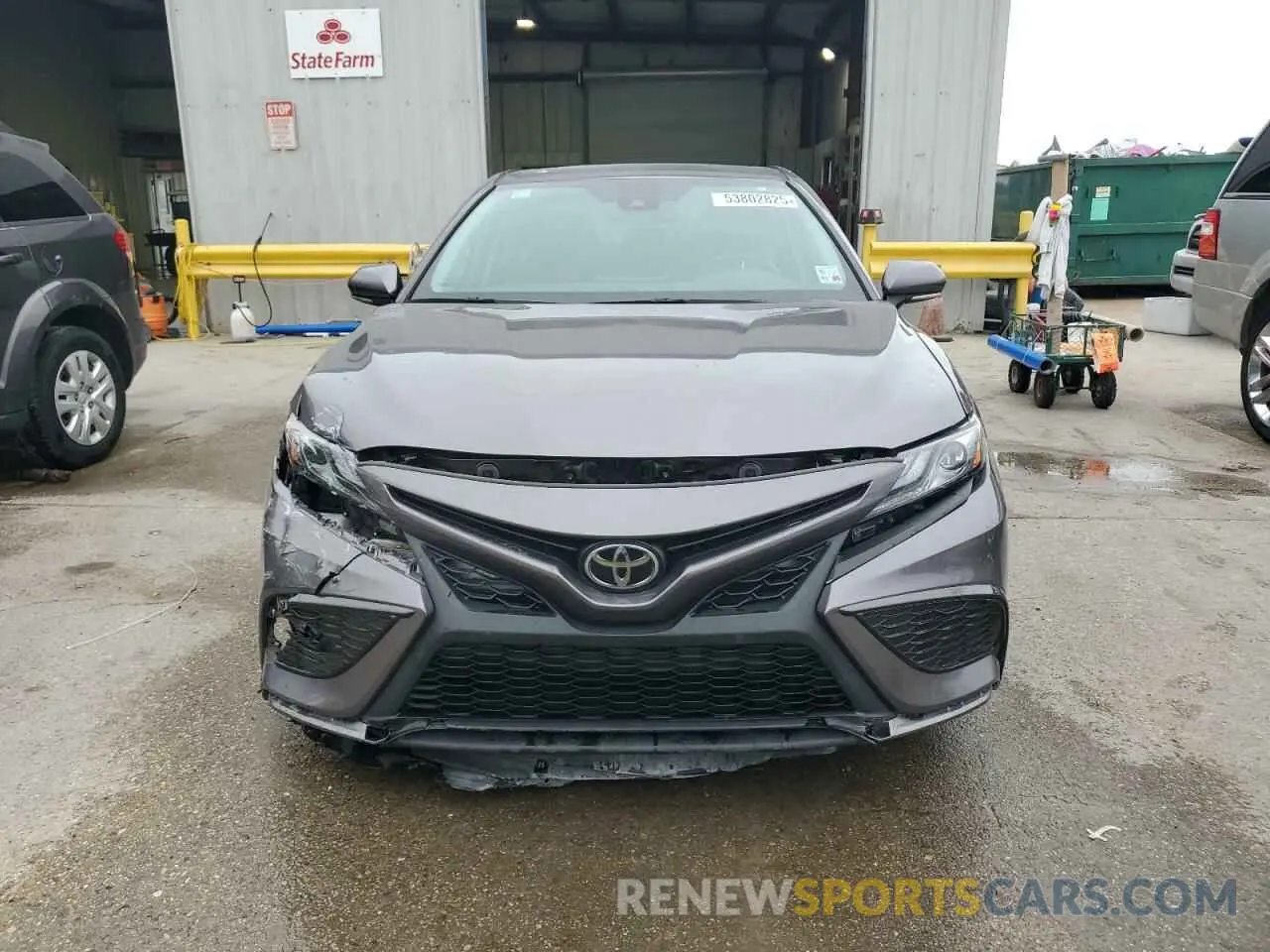 5 fotografías del automóvil dañado 4T1K61AK2MU612627 TOYOTA CAMRY 2021