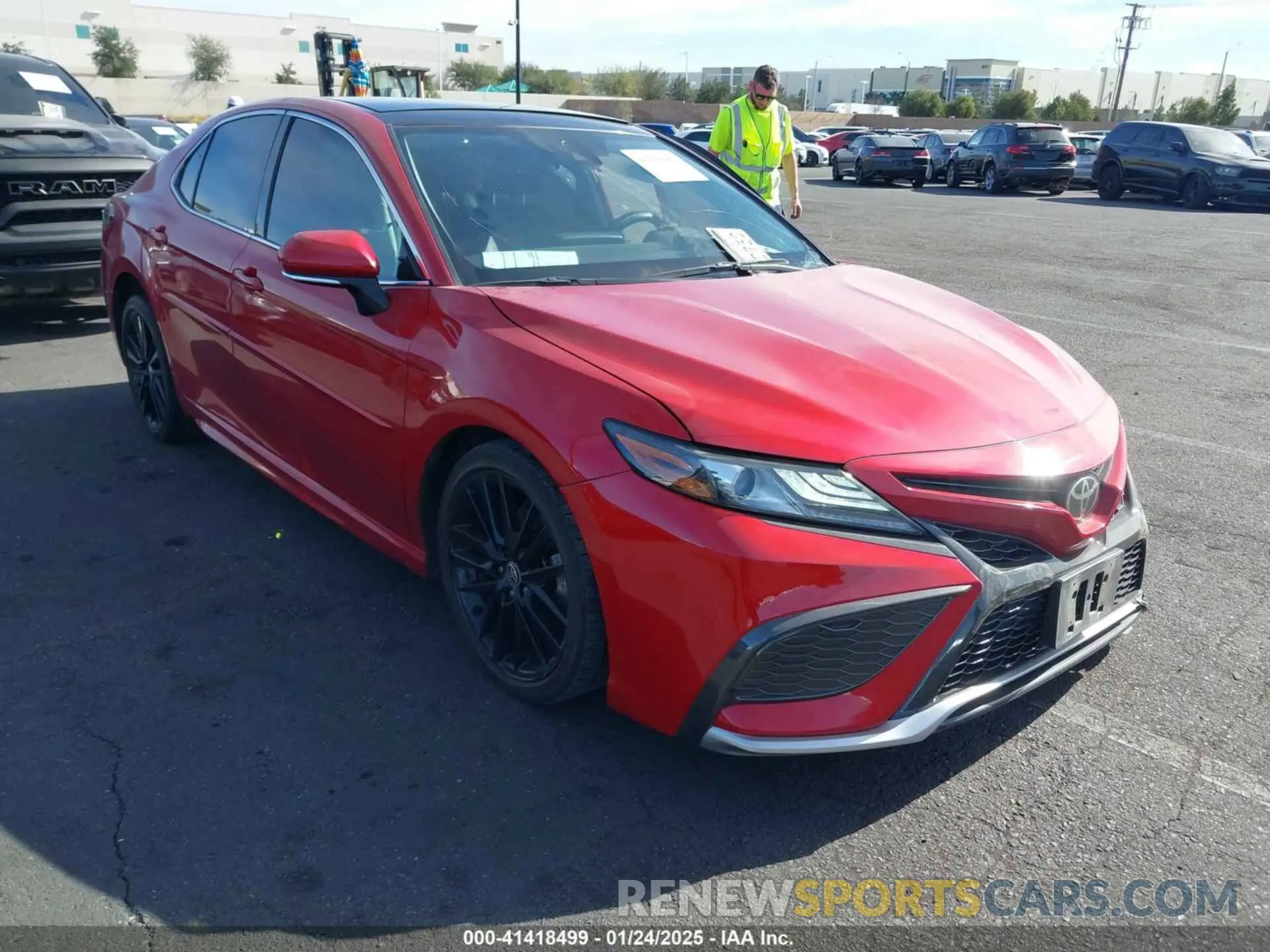 13 fotografías del automóvil dañado 4T1K61AK3MU428426 TOYOTA CAMRY 2021