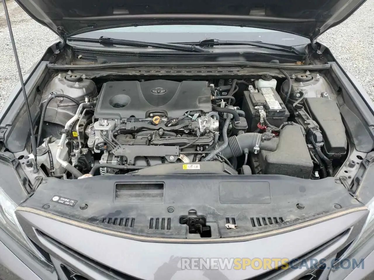 11 fotografías del automóvil dañado 4T1K61AK3MU467579 TOYOTA CAMRY 2021