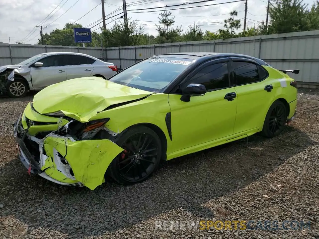 1 fotografías del automóvil dañado 4T1K61AK3MU489209 TOYOTA CAMRY 2021