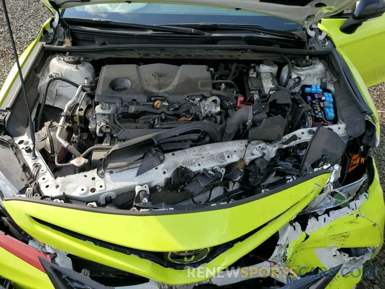11 fotografías del automóvil dañado 4T1K61AK3MU489209 TOYOTA CAMRY 2021