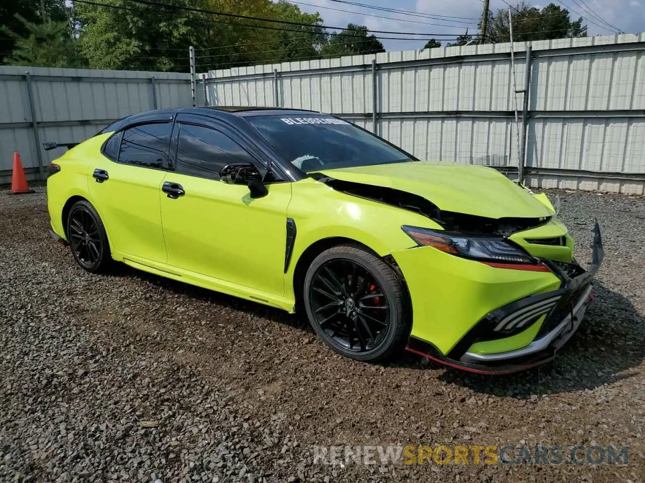4 fotografías del automóvil dañado 4T1K61AK3MU489209 TOYOTA CAMRY 2021
