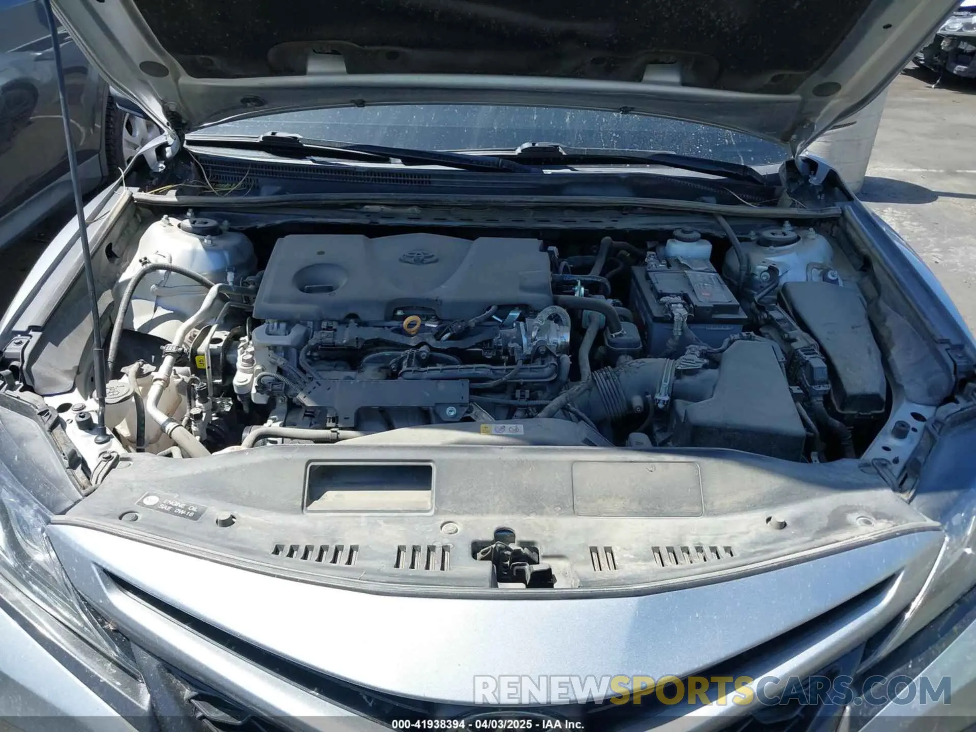 10 fotografías del automóvil dañado 4T1K61AK3MU577984 TOYOTA CAMRY 2021