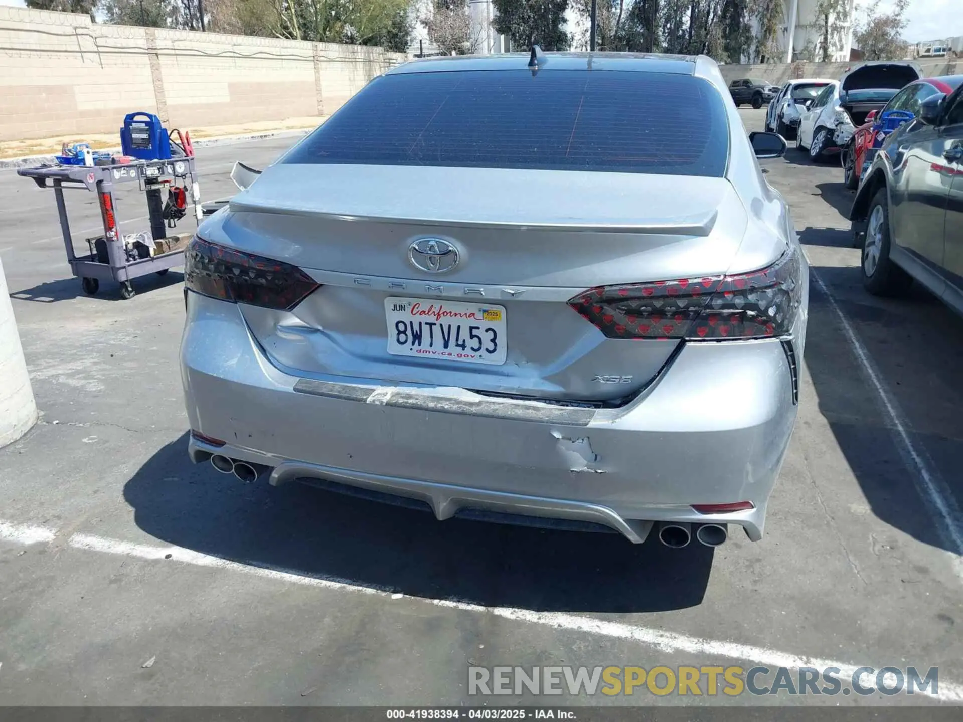 6 fotografías del automóvil dañado 4T1K61AK3MU577984 TOYOTA CAMRY 2021