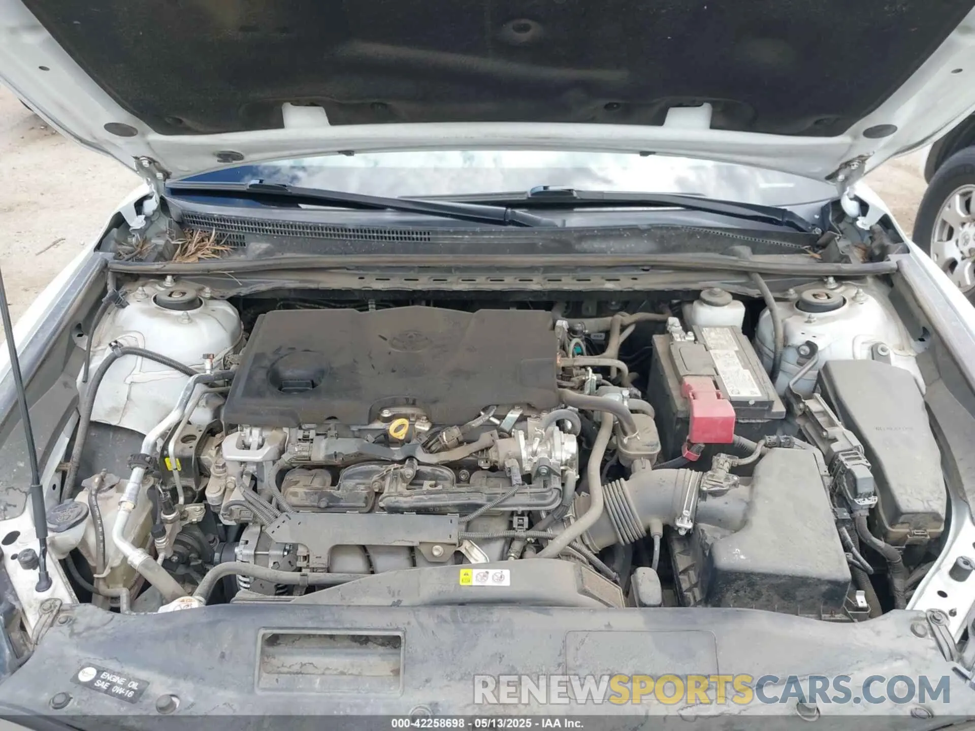10 fotografías del automóvil dañado 4T1K61AK3MU584563 TOYOTA CAMRY 2021